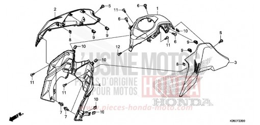 BUSE MSX125AH de 2017